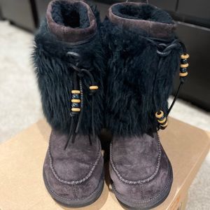 UGG AUSTRALIA Rainier BOOT Dark Brown/Black SN 5189 US 7